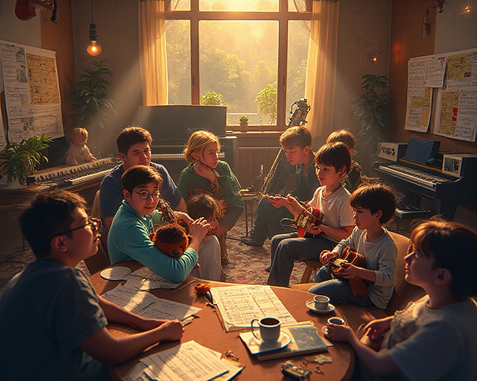 Music workshop session